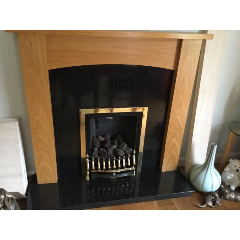 Oak Fireplace Surround