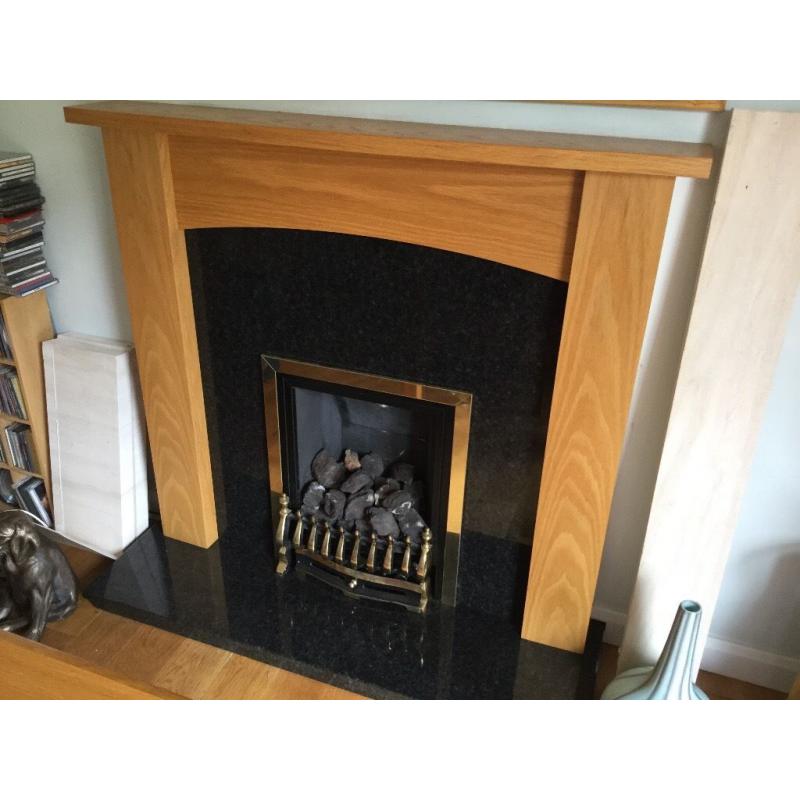 Oak Fireplace Surround