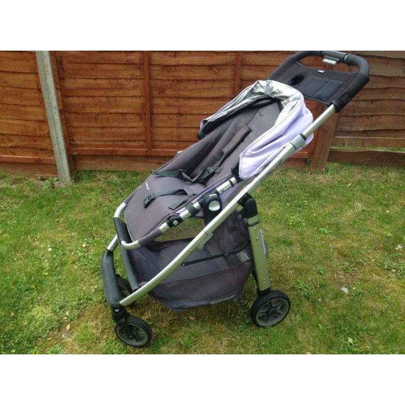 Uppababy cruz pushchair/carry cot and accessories