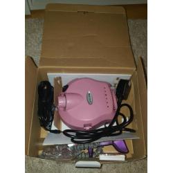Nail drill used twice like new