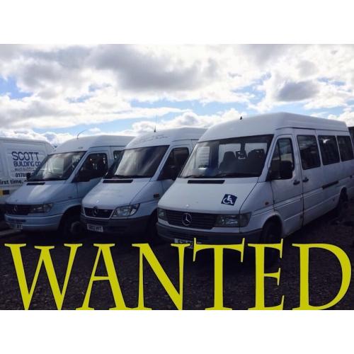 Mercedes sprinter wanted