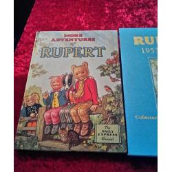 Rare Rupert the Bear 1953 annual in box