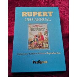 Rare Rupert the Bear 1953 annual in box