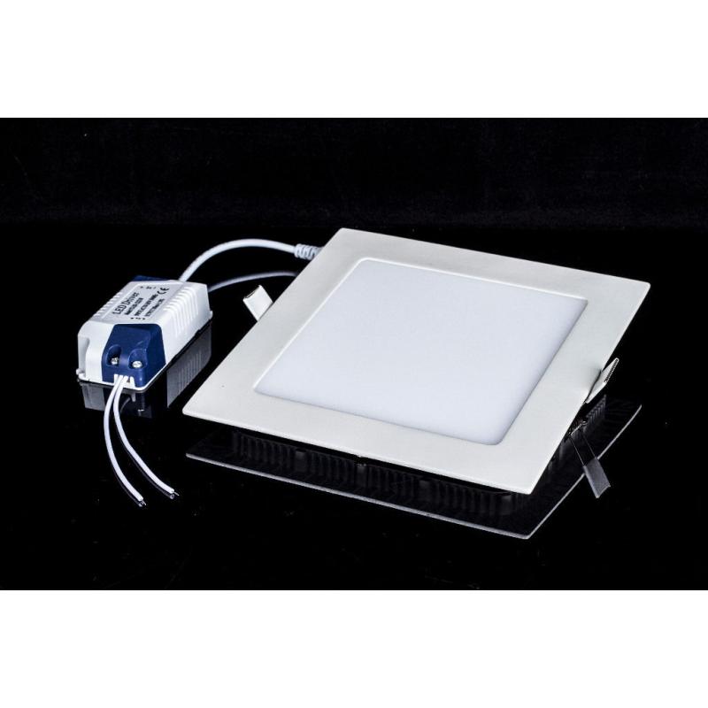 18W SQUARE LED PANEL LIGHT (Recessed 225 x 225mm) Professional Range