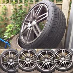18" Genuine Audi S-line alloy wheels