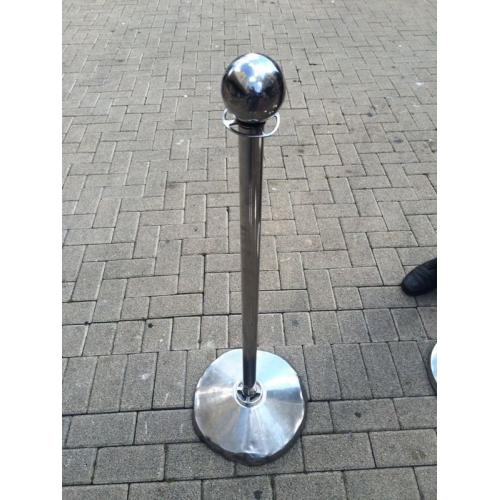 Banner poles / barriers (4 in total)