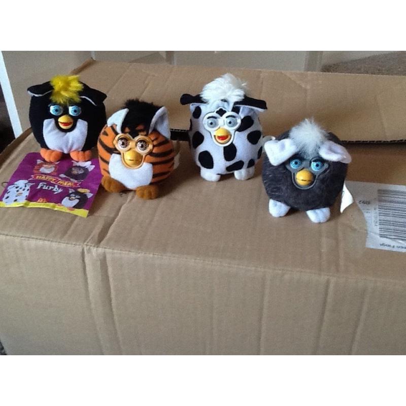 FURBY COMPLETE SET OF 4