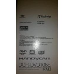 Sony dvd handycam camcorder