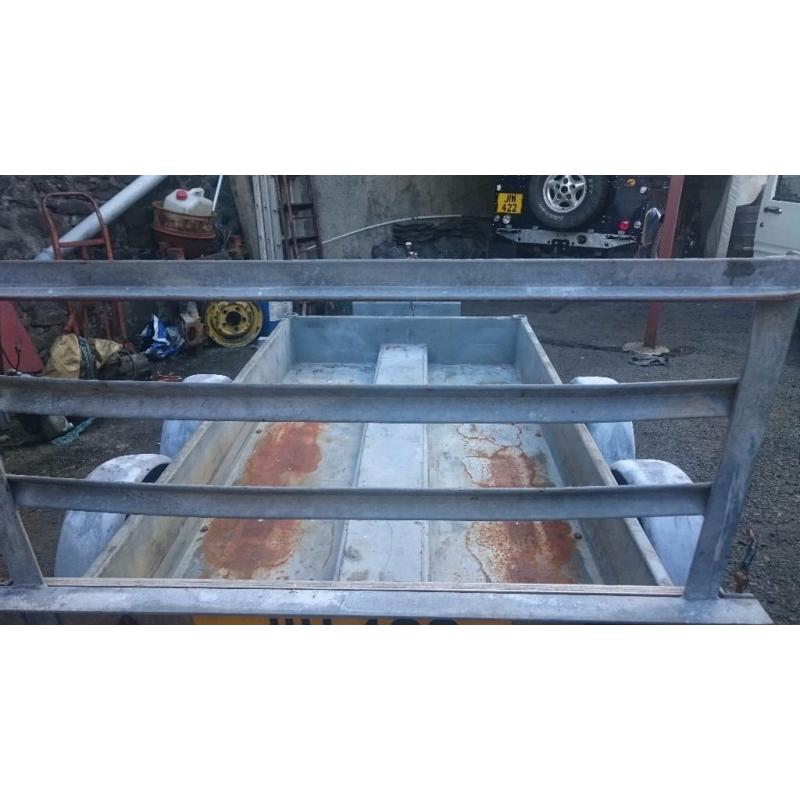 Galvanized plant/utility trailer