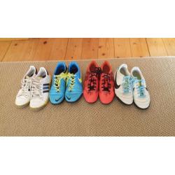 Trainers and football boots