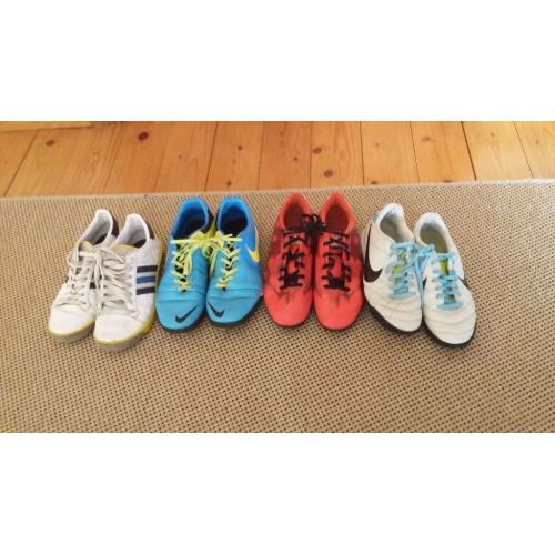 Trainers and football boots