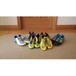 Trainers and football boots