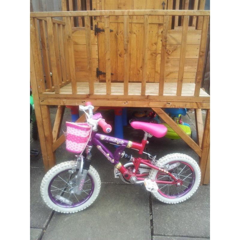 NEW 14IN GIRLS BIKE
