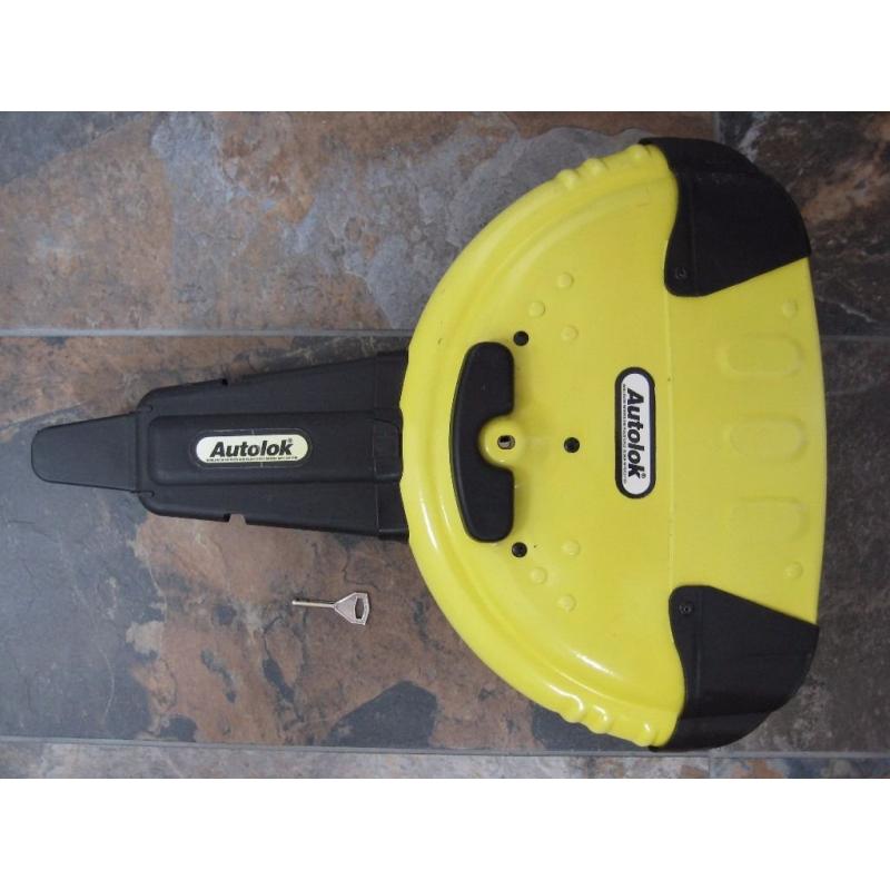 Autolok 2000 Steering Wheel Lock - Disc Shape