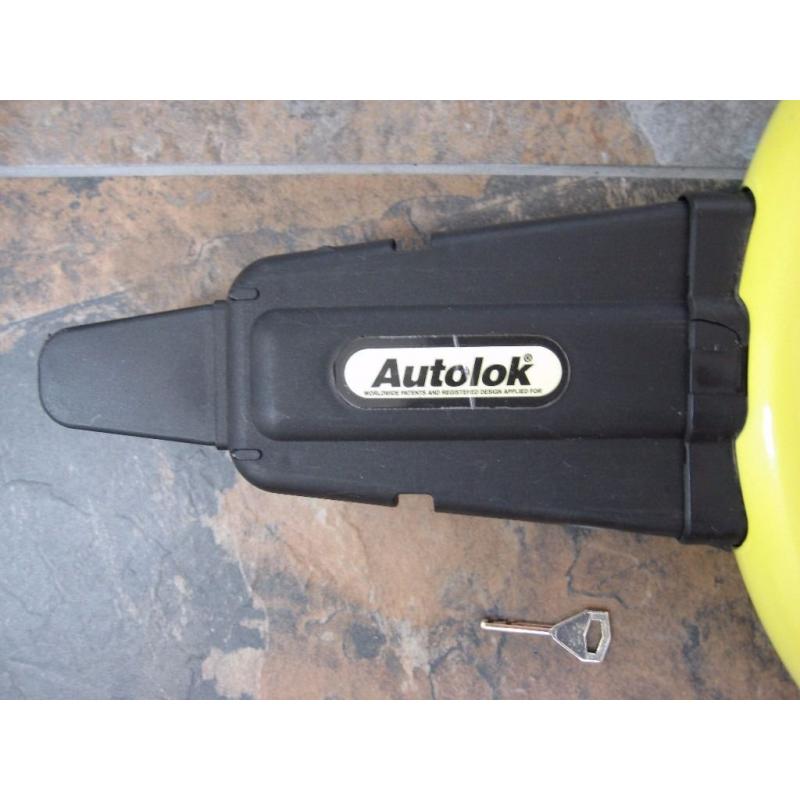 Autolok 2000 Steering Wheel Lock - Disc Shape