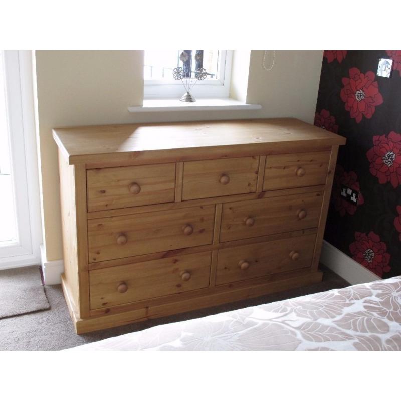Southwold Pine 7 Drawer Chest by Conway Furniture