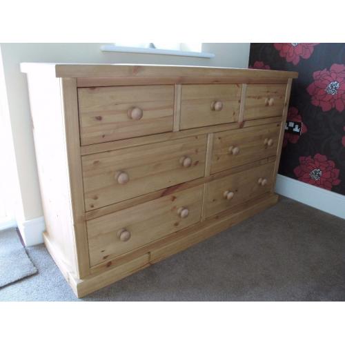 Southwold Pine 7 Drawer Chest by Conway Furniture