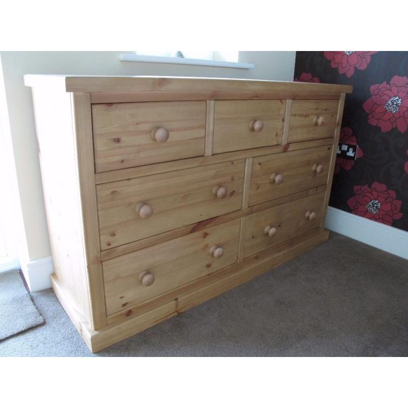 Southwold Pine 7 Drawer Chest by Conway Furniture