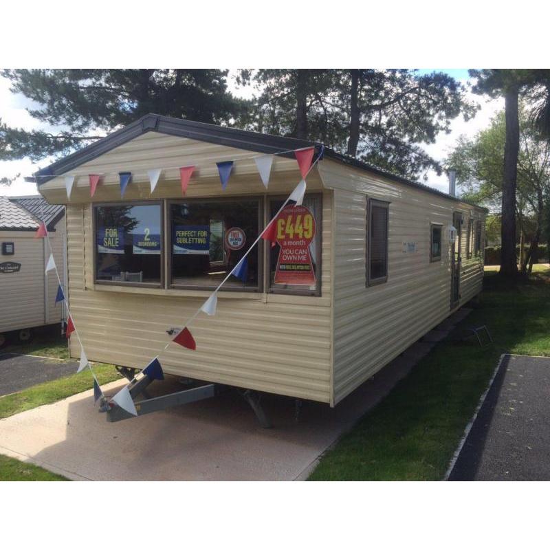 Static Caravan Dymchurch Kent 2 Bedrooms 6 Berth Willerby Salsa 2012 New Beach