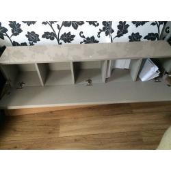 Next Milano gloss large wall cupboard