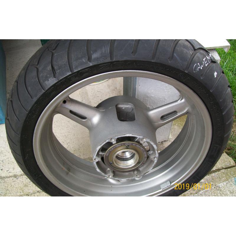 YAMAHA FJR 1300 REAR WHEEL=TYRE