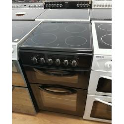Belling Double oven electric cooker 50cm width. Free local delivery