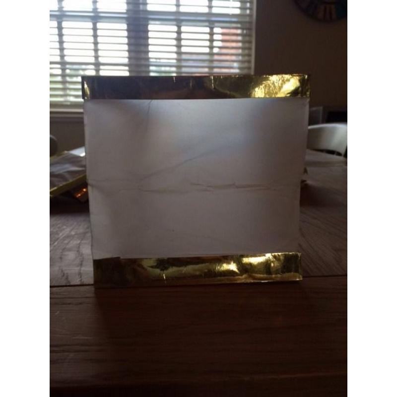 Wedding decorations - 17 x new gold trim floating lanterns