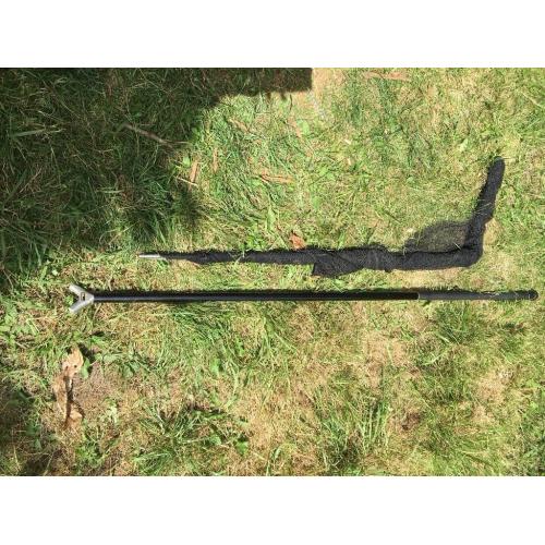Landing net with pole