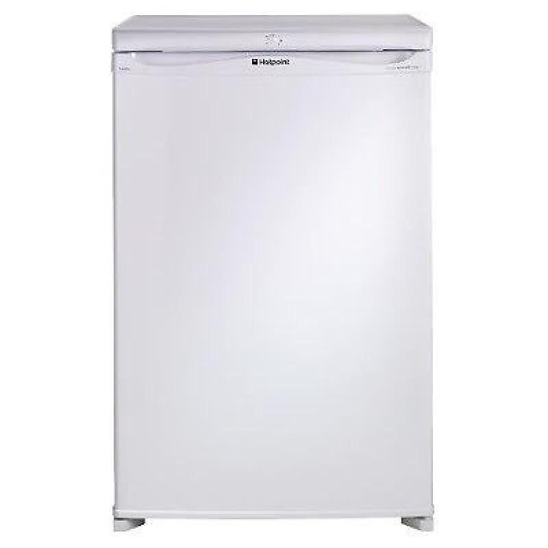 //(%)\ HOTPOINT UNDER COUNTER FRIDGE FREEZER INCLUDES 6 MONTHS GUARANTEE