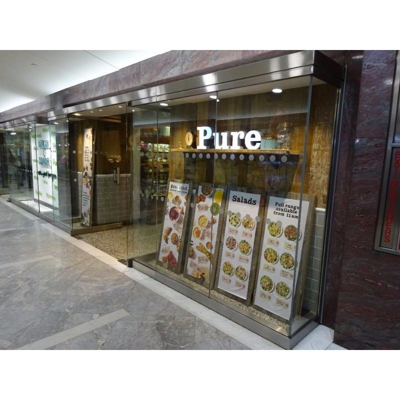 Pure Canary Wharf is looking for Team Members