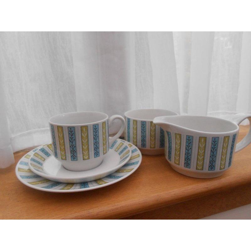 Lovely Seventies Style Tea Set - Never Used