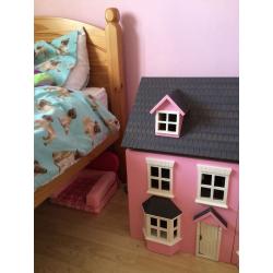 Dolls house and furniture
