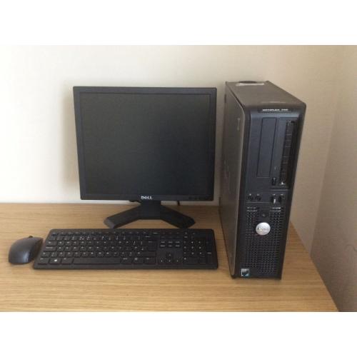Dell desktop perfect working order new Dell monitor new keyboard