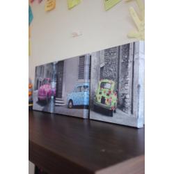 3x Canvas Set