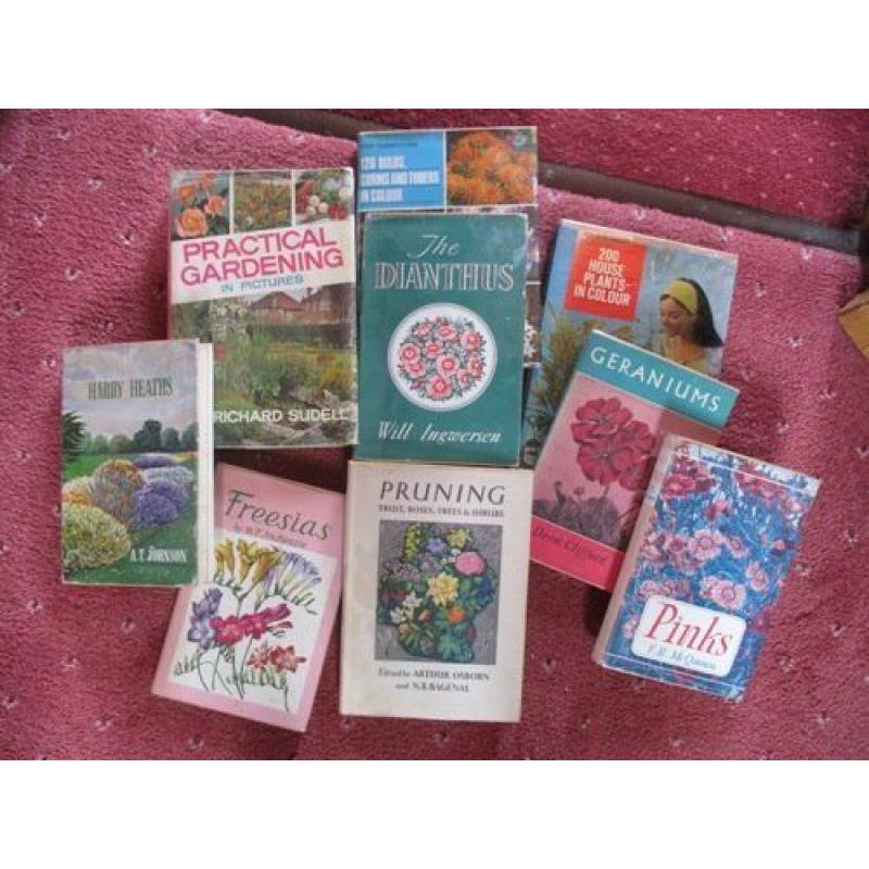 Vintage Gardening books