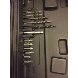 Brand new Wilko 18v Power Drill with case and drill bits