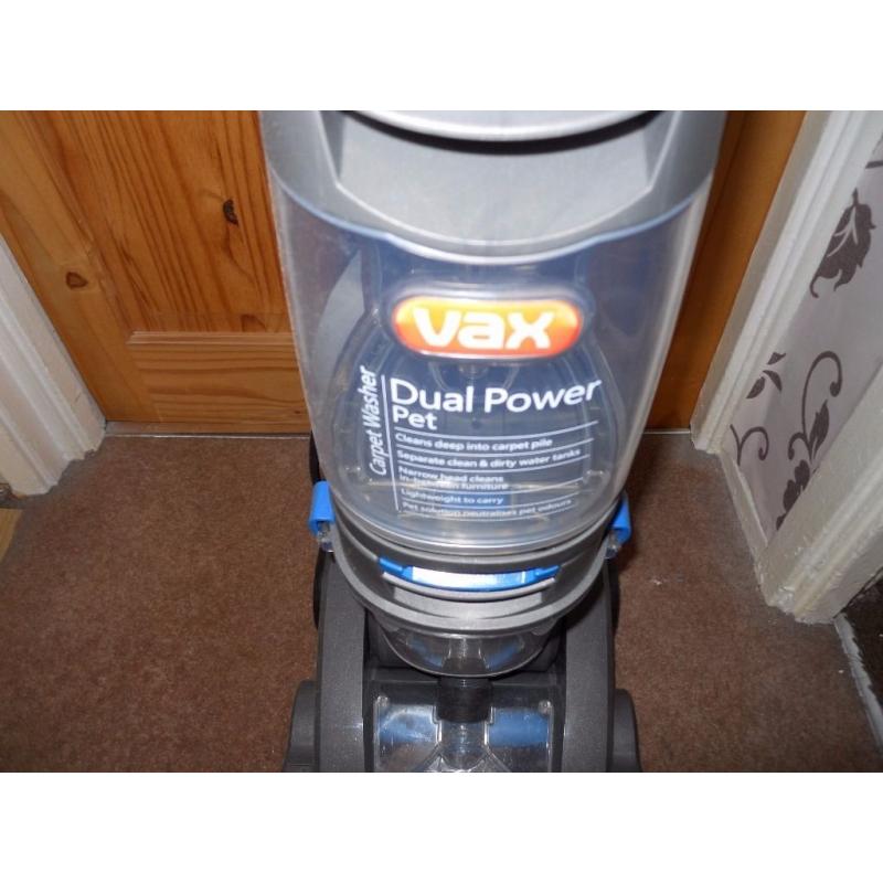 vax dual power carpet cleaner