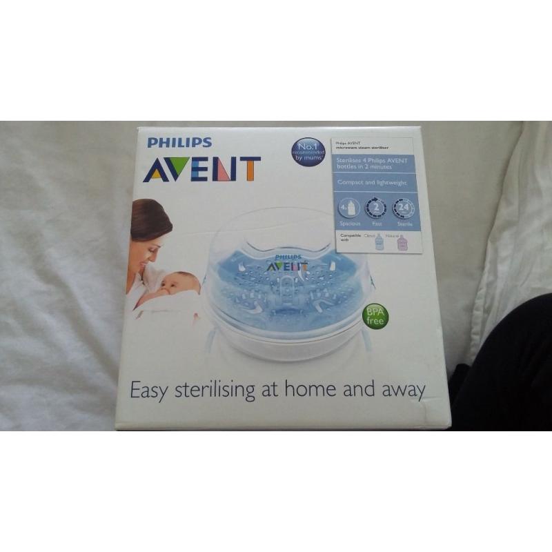 Philips Avent microwave steam bottle steriliser