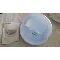Philips Avent microwave steam bottle steriliser