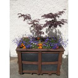 "Treated Hard Wood Crates"