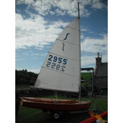 Solo 3580 sailing dinghy