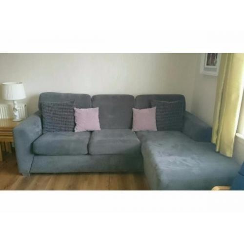 DFS corner sofa less than 2 years old - excellent condition