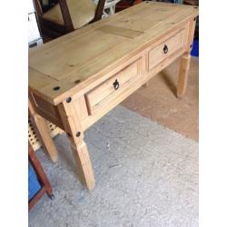 Pine Console Hall Table - Can Deliver