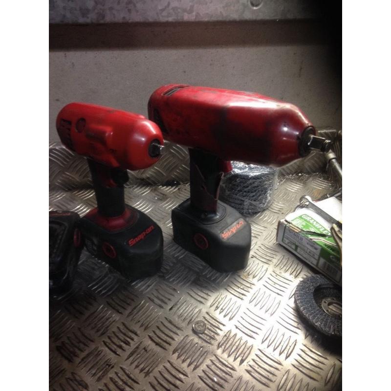 Snap-on / bluepoint nut guns/drill