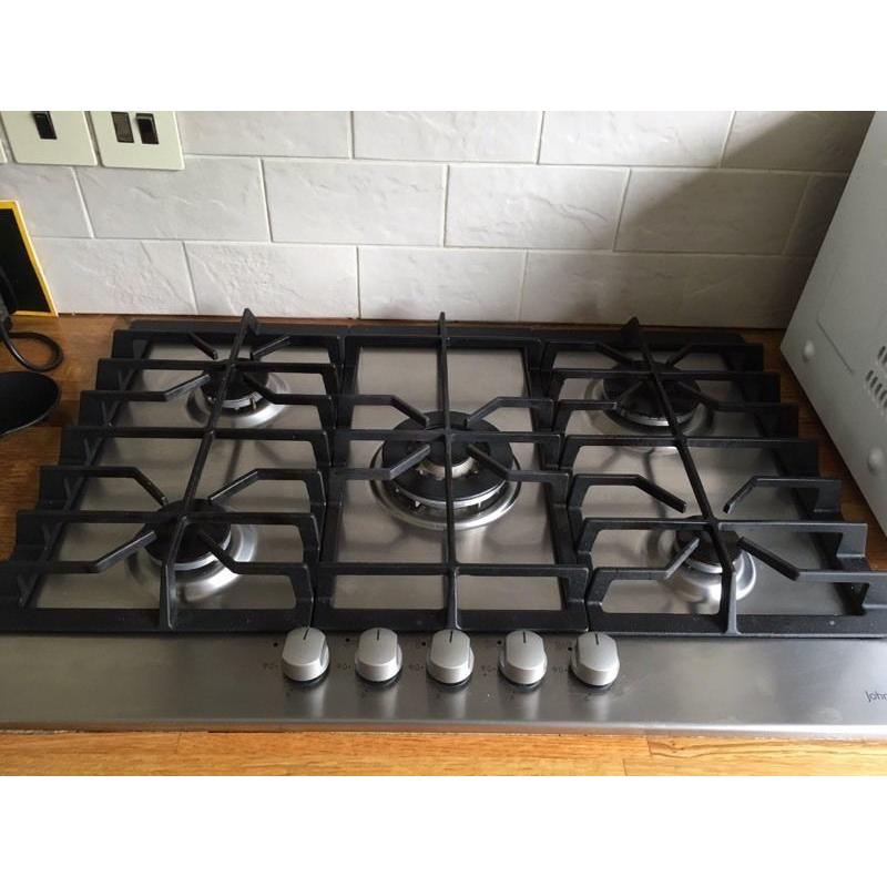 Five burner gas hob