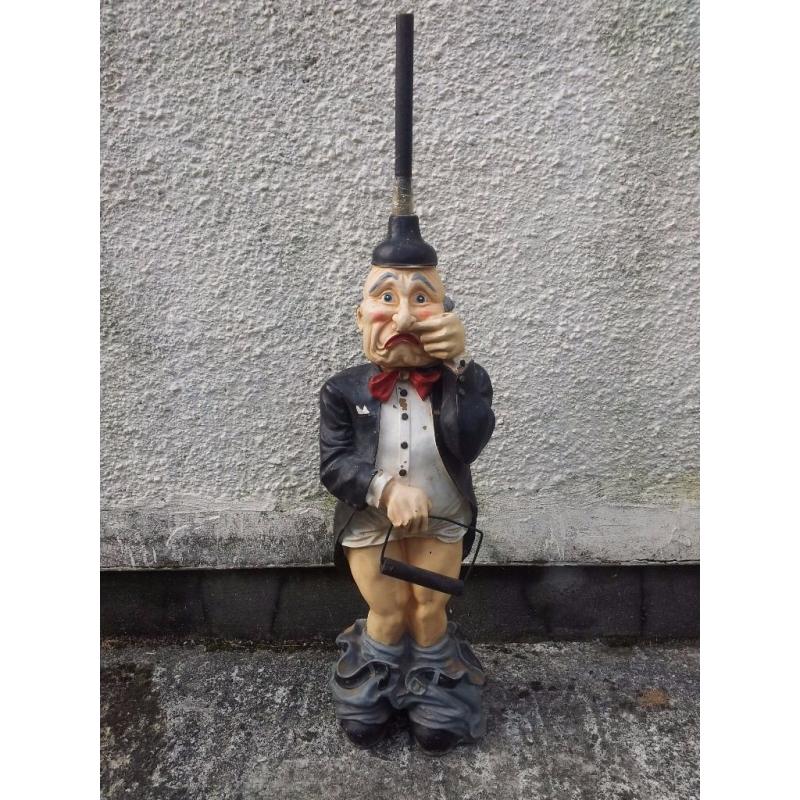 Novelty toilet roll holder