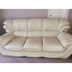 3 seater settee and 1 chair