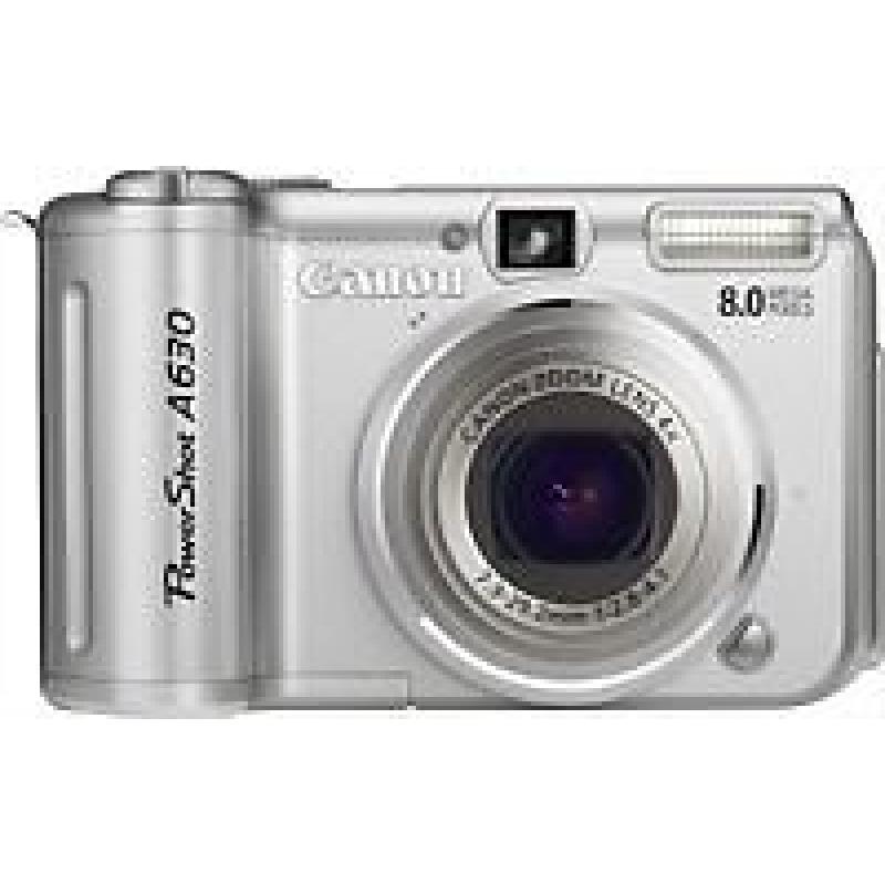 Canon PowerShot A630 camera with additional lens kit for sale