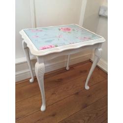 Ivory shabby chic hall/occasional table