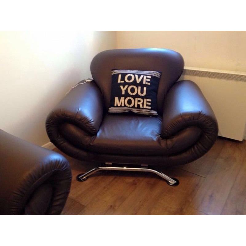 2 seater sofa & 1 chair modern